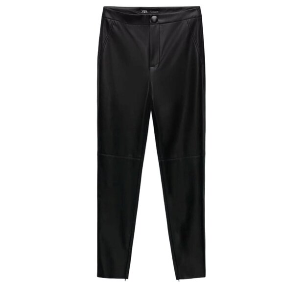 Zara black high rise legging, Sz XS, NWT - Picture 1 of 7